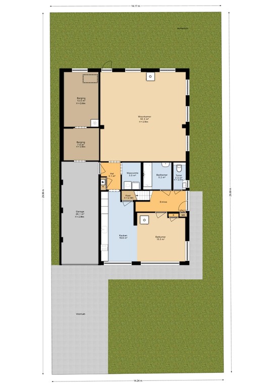 mediumsize floorplan